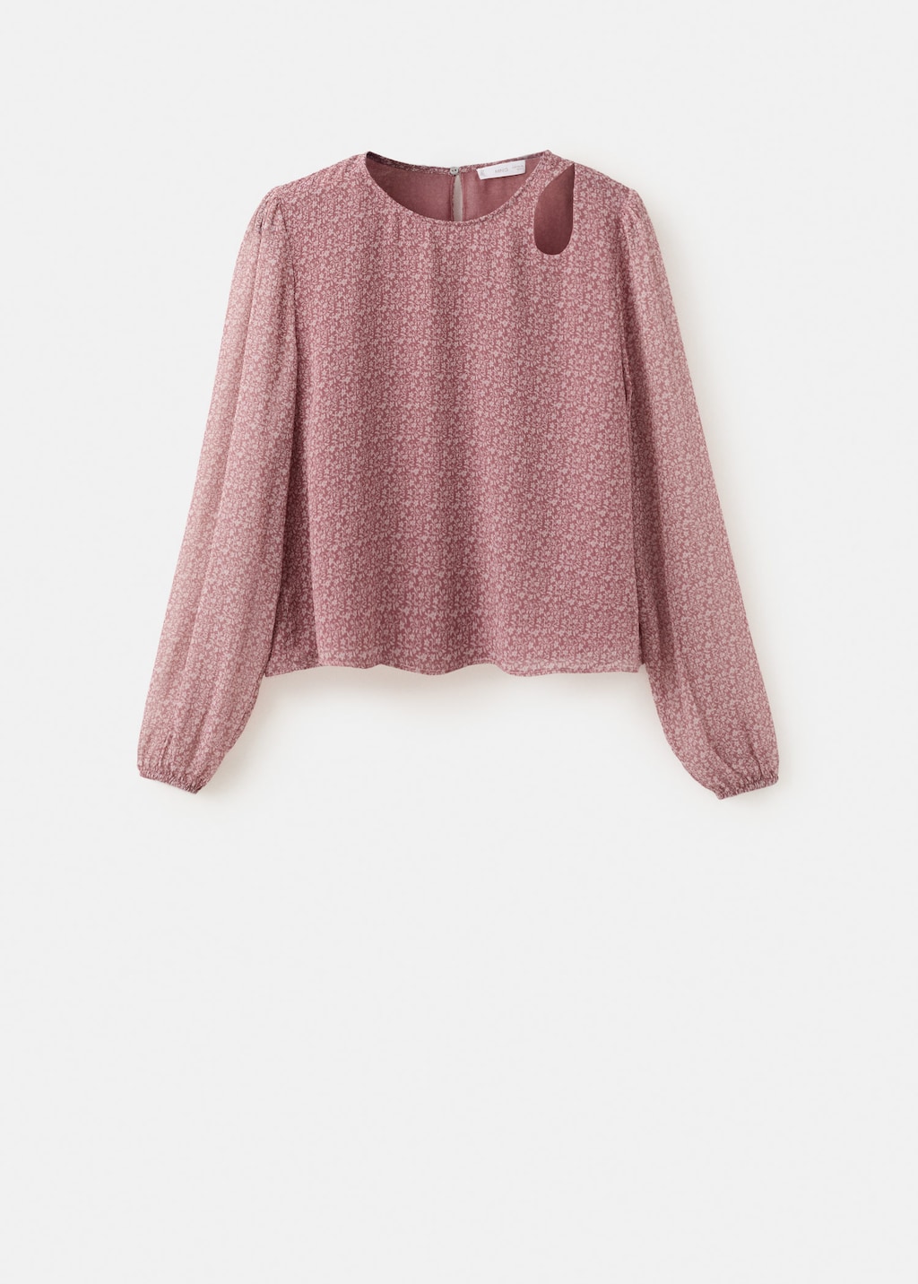 Mango Blouse Lakes Pastel Pink