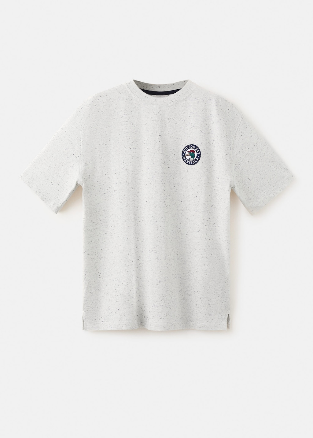 Mango Kids' T-shirt Fpato Light Heather Grey In Gray