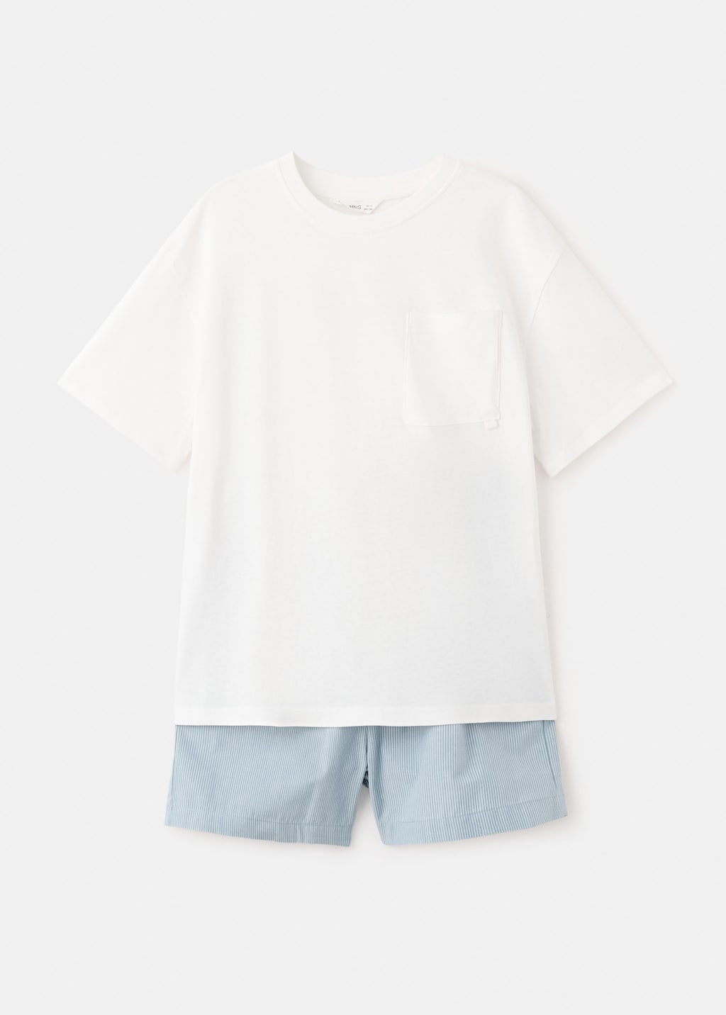 Mango Pyjama Court Combiné Blanc Cassé - Enfants - 13-14 Ans -  Kids In White