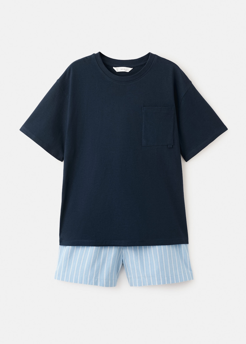 Mango Pyjama Court Combiné Bleu Marine - Enfants - 13-14 Ans -  Kids In Blue