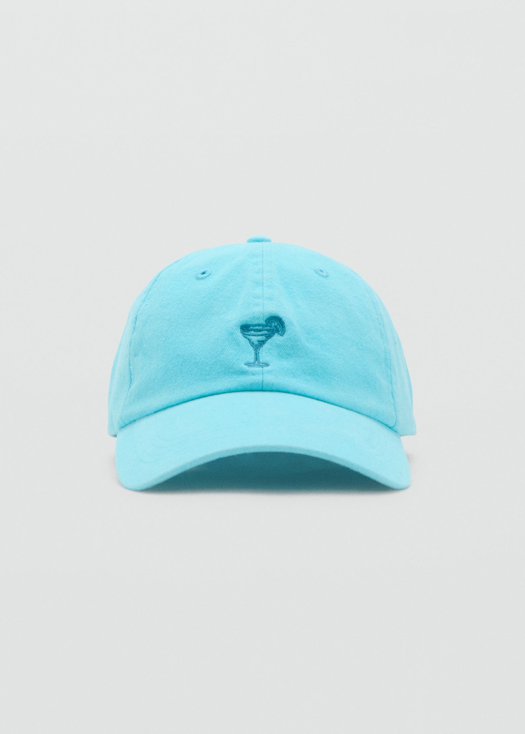 Mango Casquette Détail Brodé Bleu - Fille - Taille Unique -  Teen In Blue