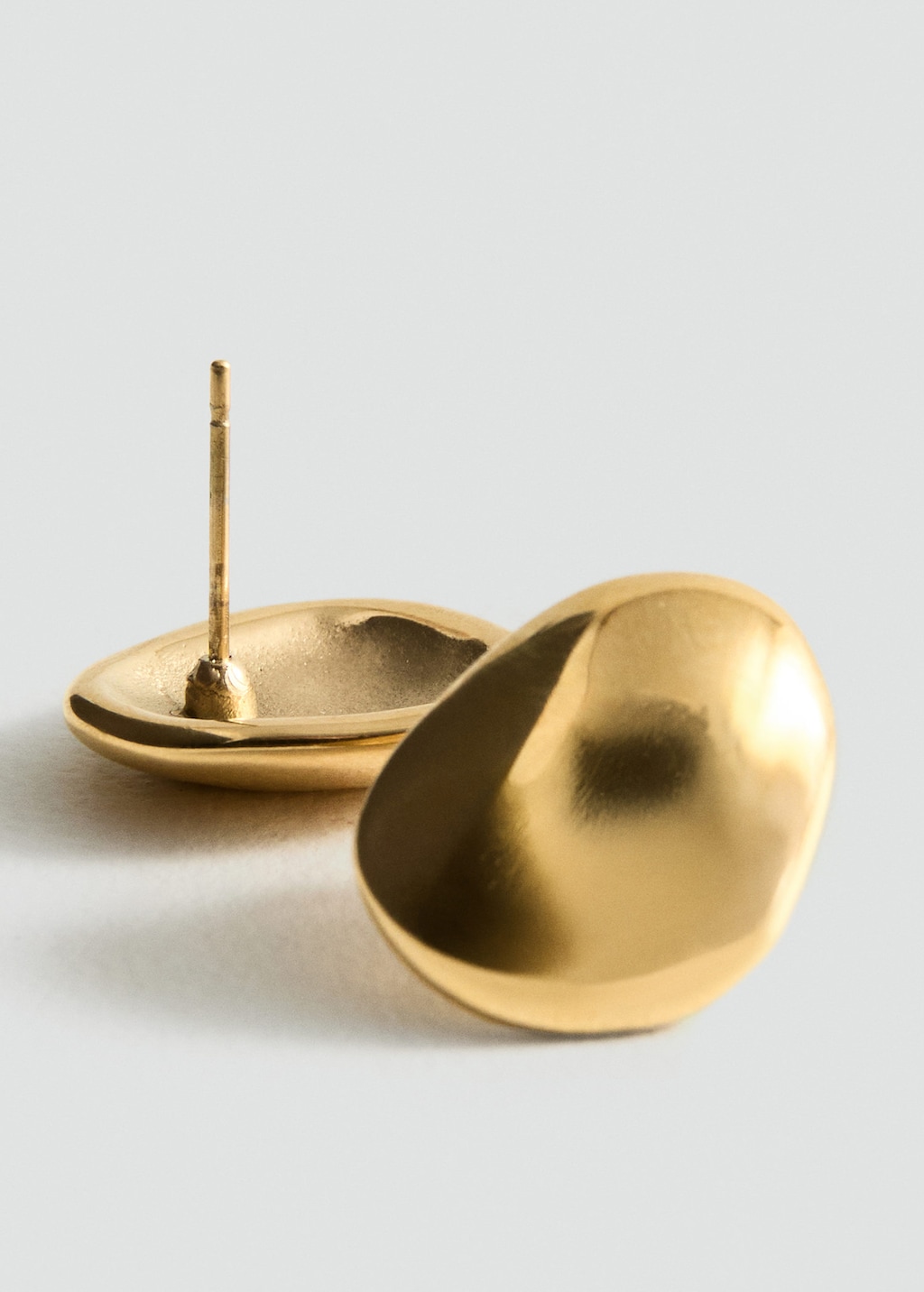 Mango Boucles D'oreilles Rondes Relief Or - Femme - Taille Unique -  In Gold