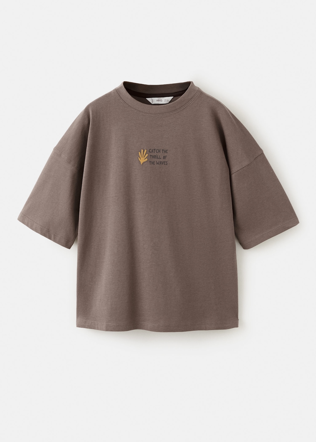 Mango T-shirt En Coton Imprimé Marron - Enfants - 11-12 Ans -  Kids In Brown