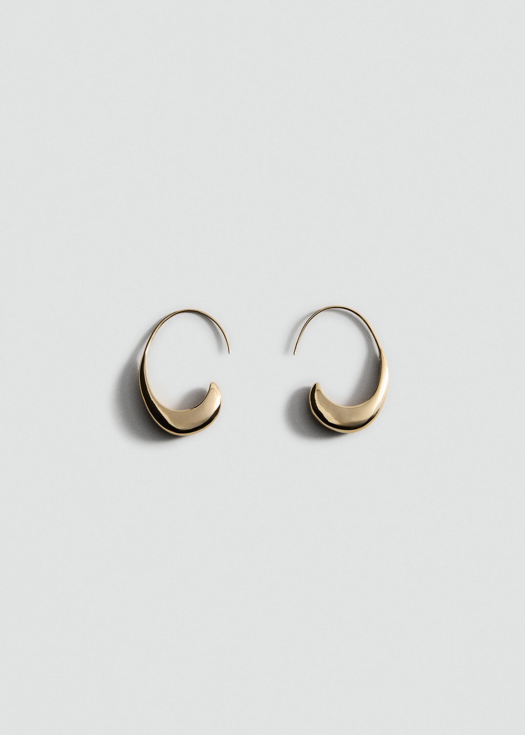 Mango Créoles Irrégulières Or - Femme - Taille Unique -  In Gold