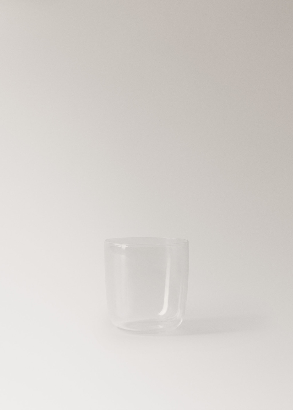 Mango Borosilicate Tumbler Ice Grey In Transparent