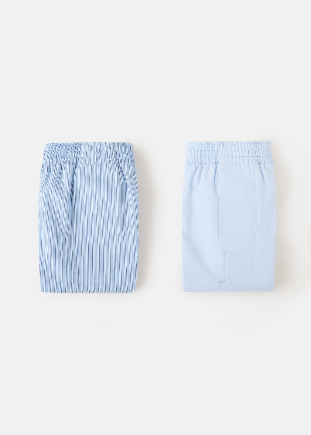 Mango Man Mixed Boxer 2 Pack Sky Blue