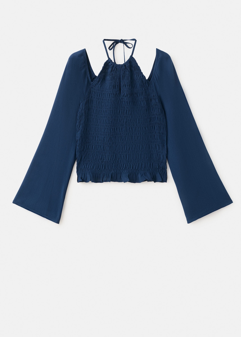 Mango Teen Blouse Lucia Navy In Blue