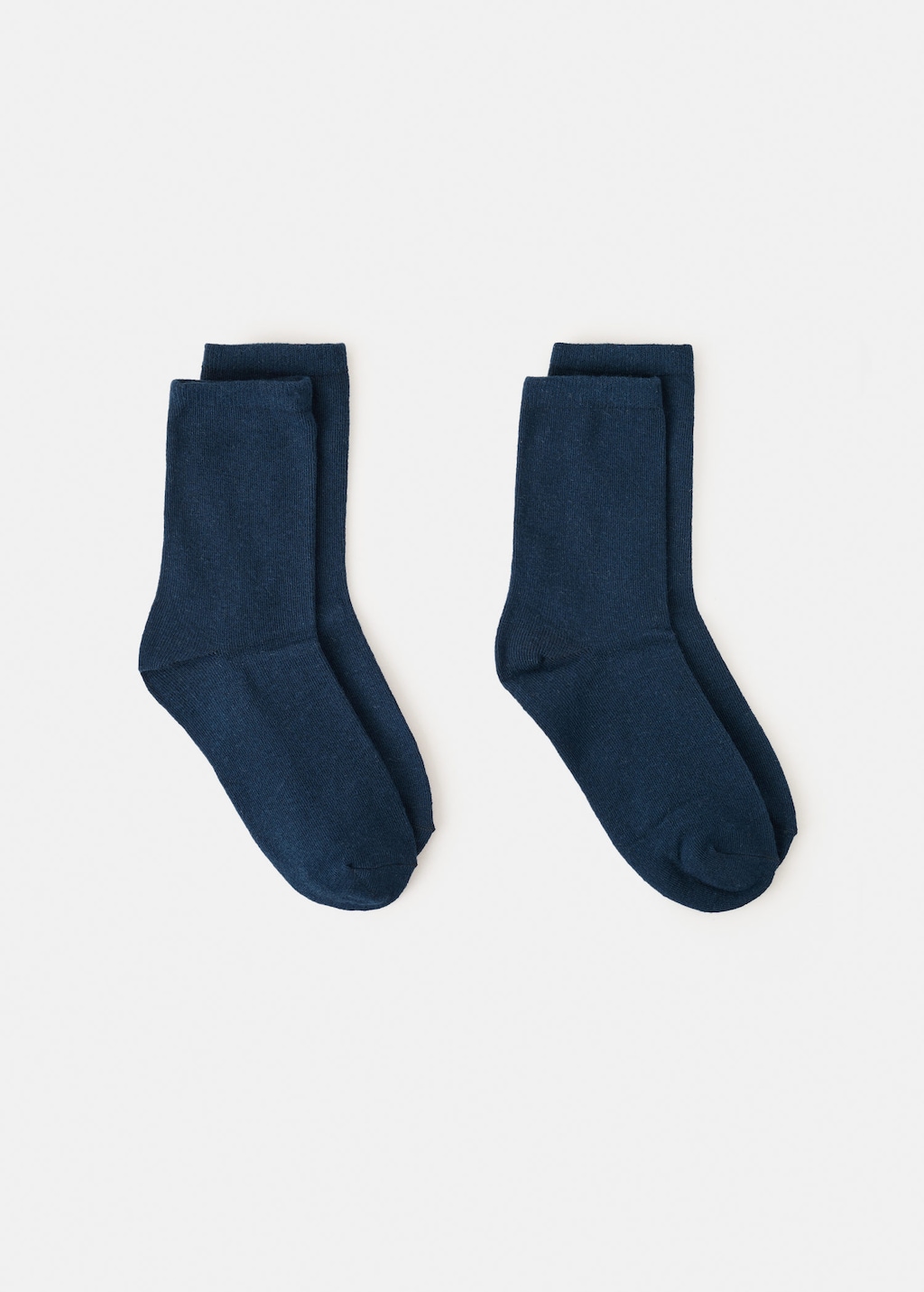 Mango Kids' Pack Of 2 Cotton Socks Navy In Blue