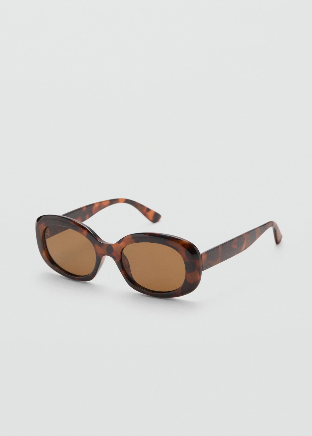 Mango Resin Frame Sunglasses Chocolate In Brown