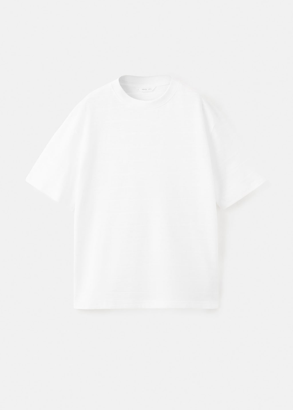Mango Kids' Cotton T-shirt White