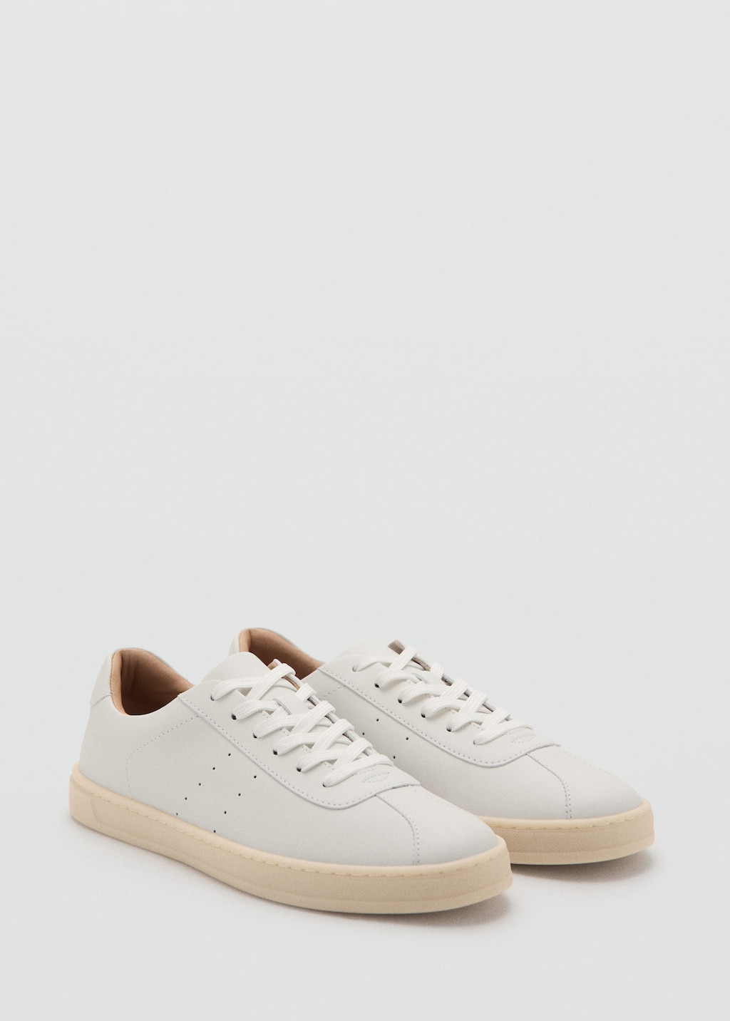 Mango Man Sport Shoes Newmetro White