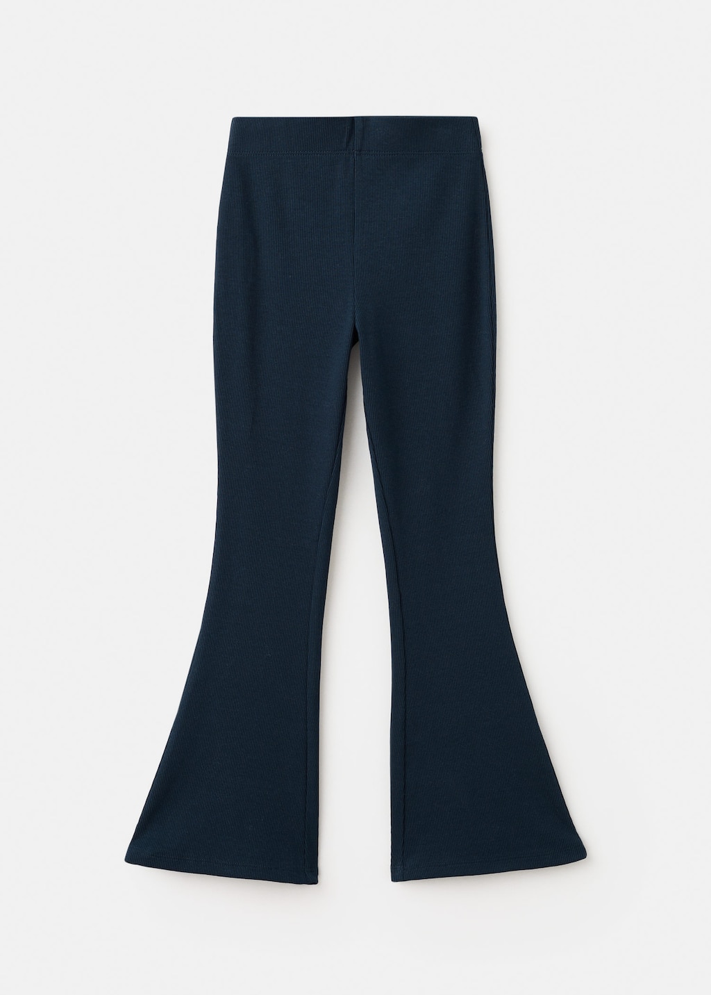 Mango Kids' Flared Cotton Leggings In Animal Print