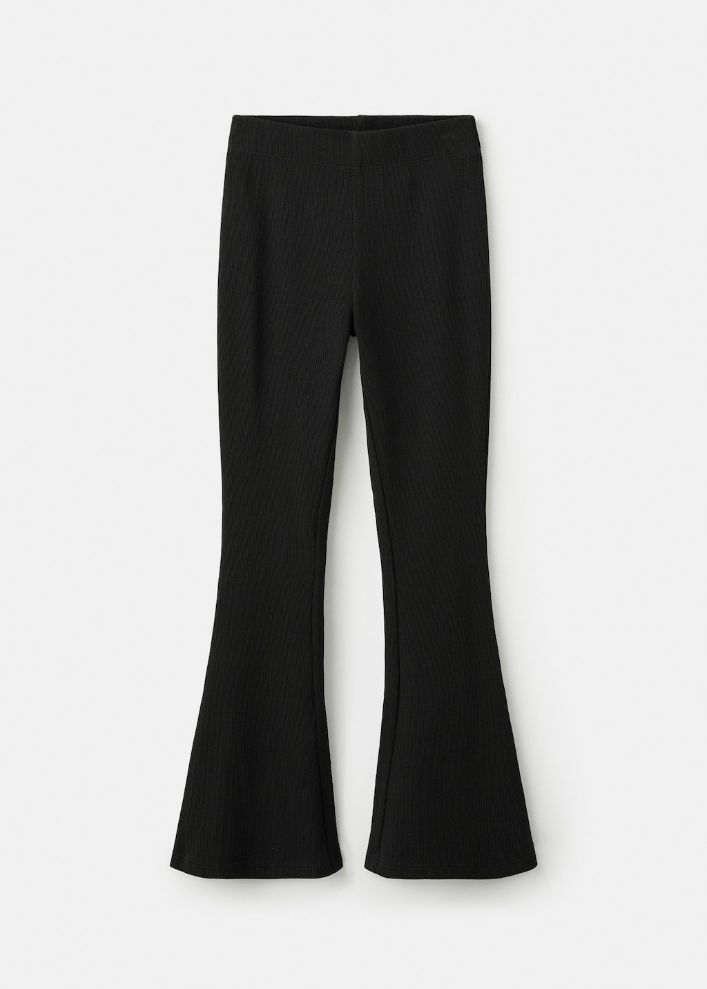 Mango Kids' Flared Cotton Leggings In Multi