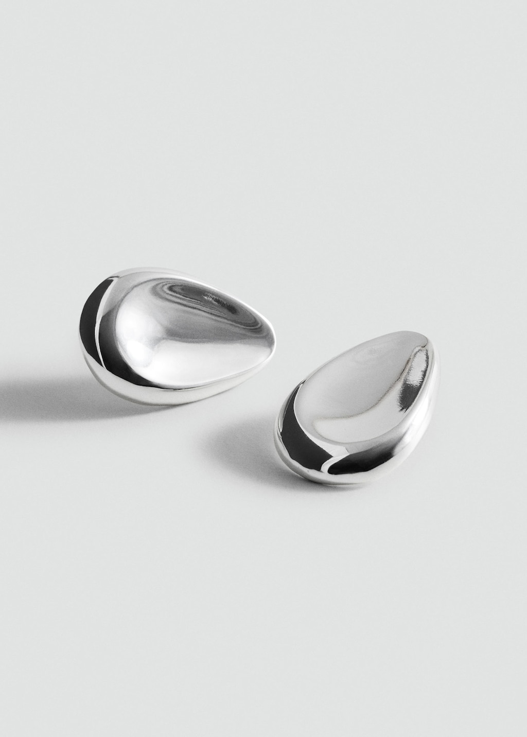 Mango Boucles D'oreilles Goutte Argent - Femme - Taille Unique -  In Metallic