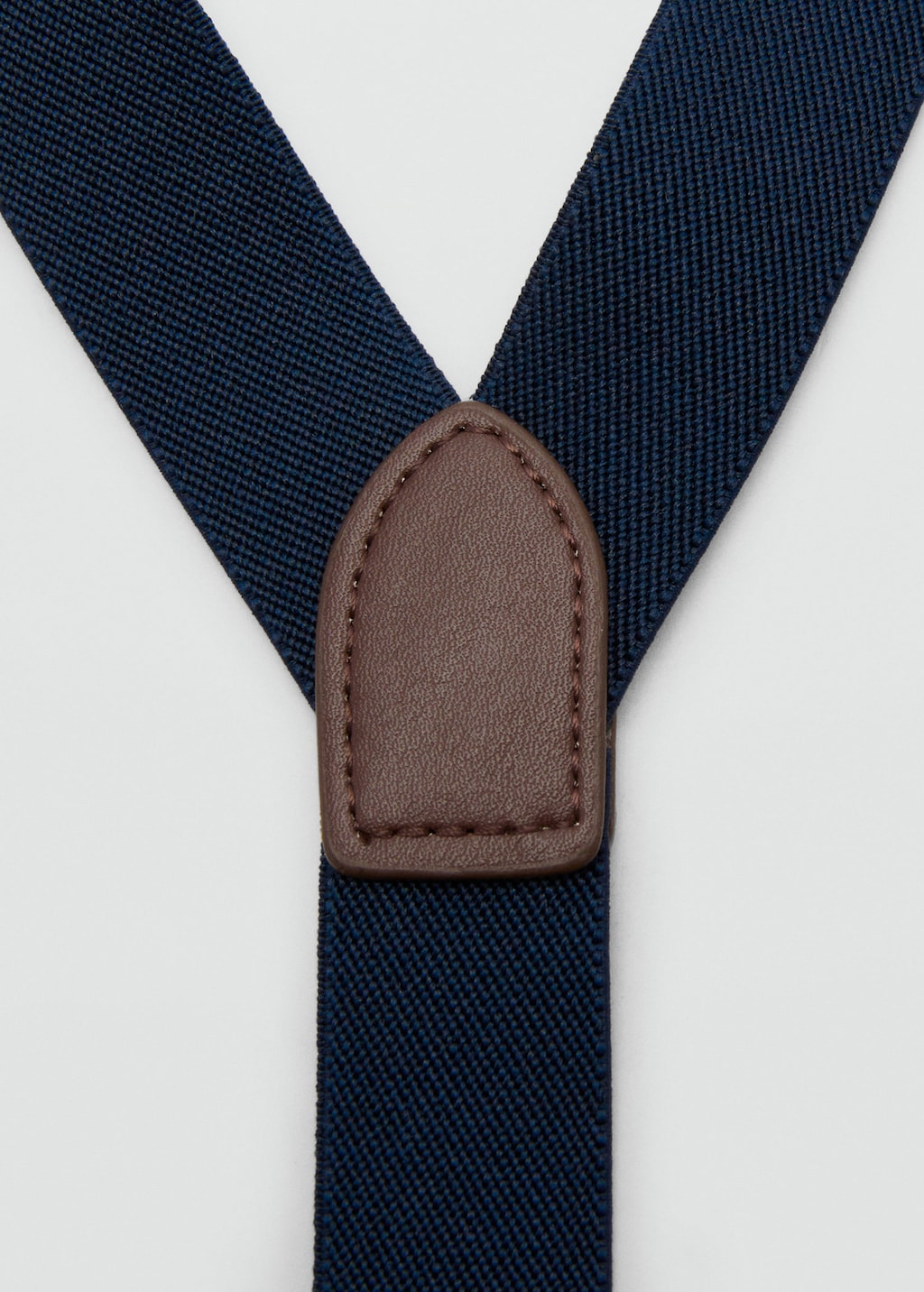 Mango Kids' Adjustable Elastic Braces Navy In Blue