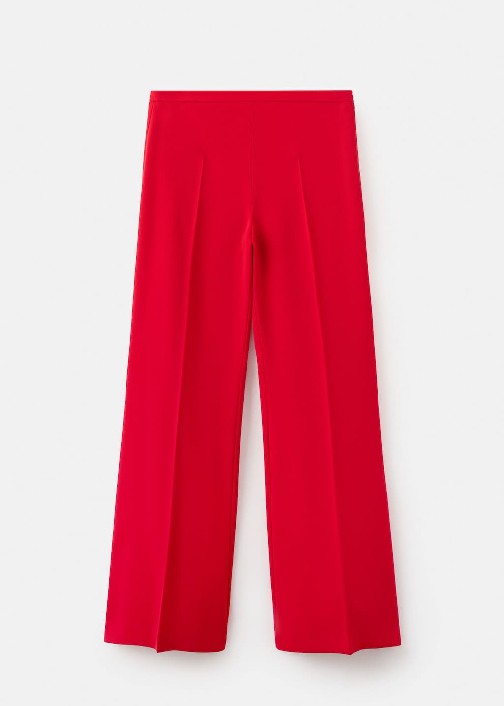Mango High-waist Suits Trousers Red