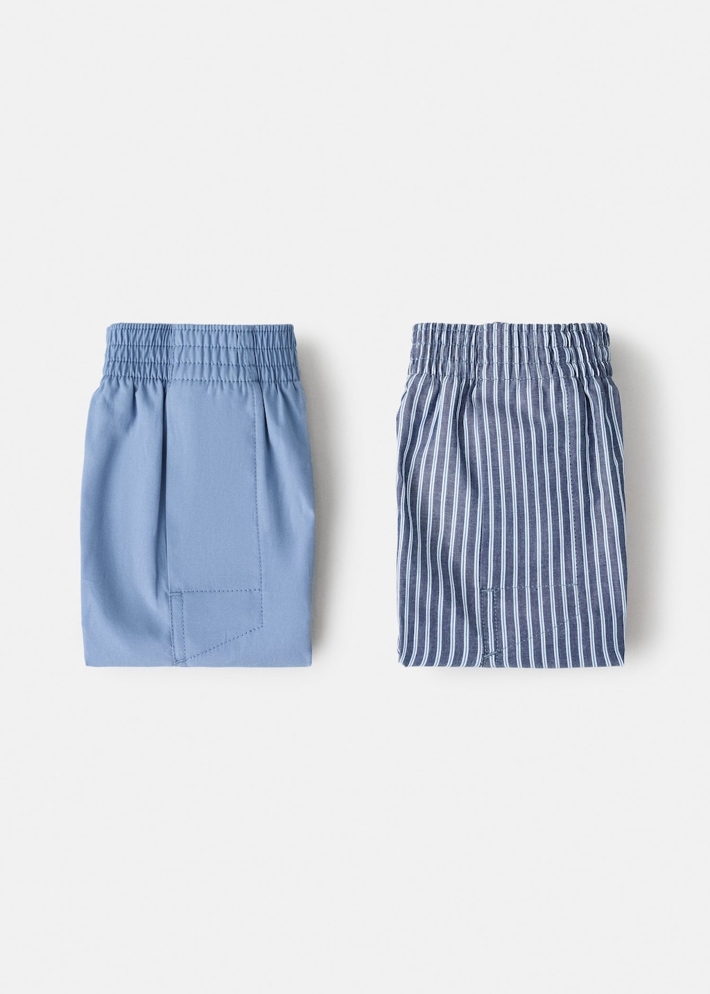 Mango Man Mixed Boxer 2 Pack Navy In Blue