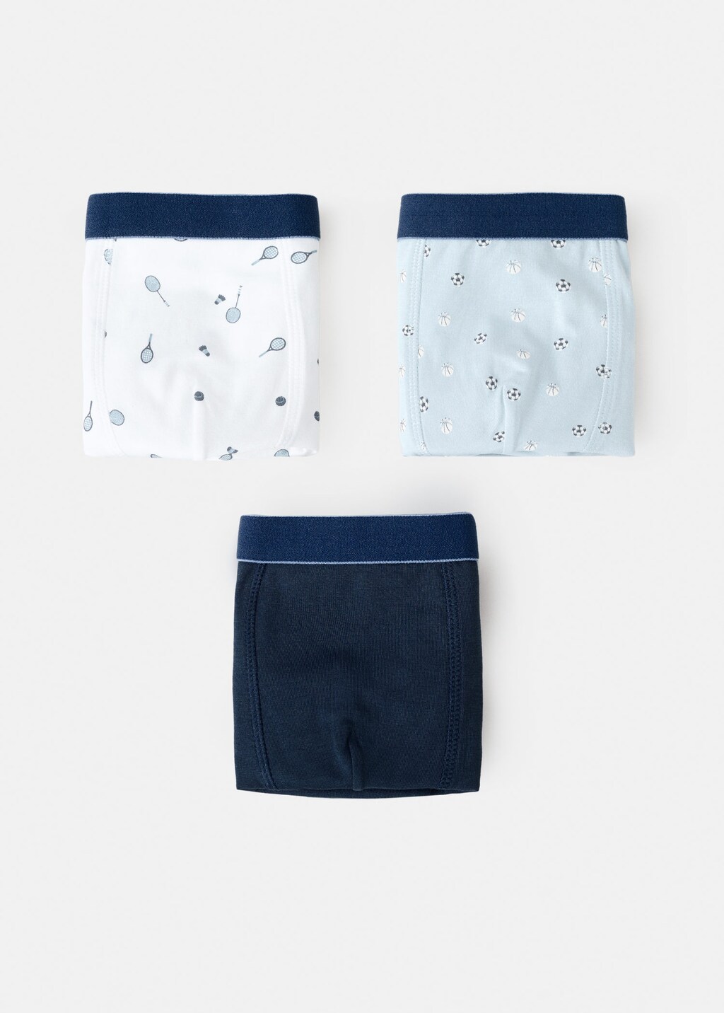 Mango Kids' Briefs Balls Navy In Multi