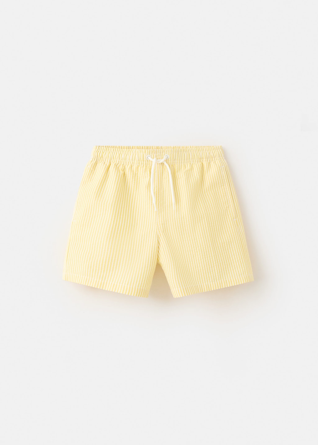 Mango Maillot De Bain Rayures Seersucker Jaune - Enfants - 13-14 Ans -  Kids In Yellow