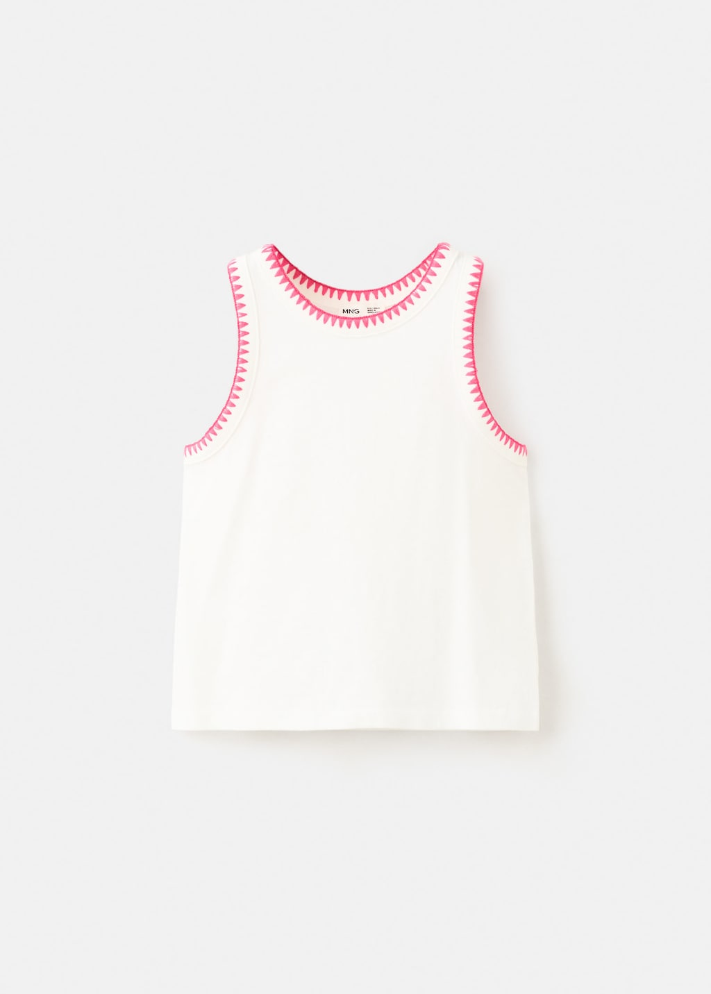 Mango T-shirt Bordi Blanc Cassé - Enfants - 13-14 Ans -  Kids In White