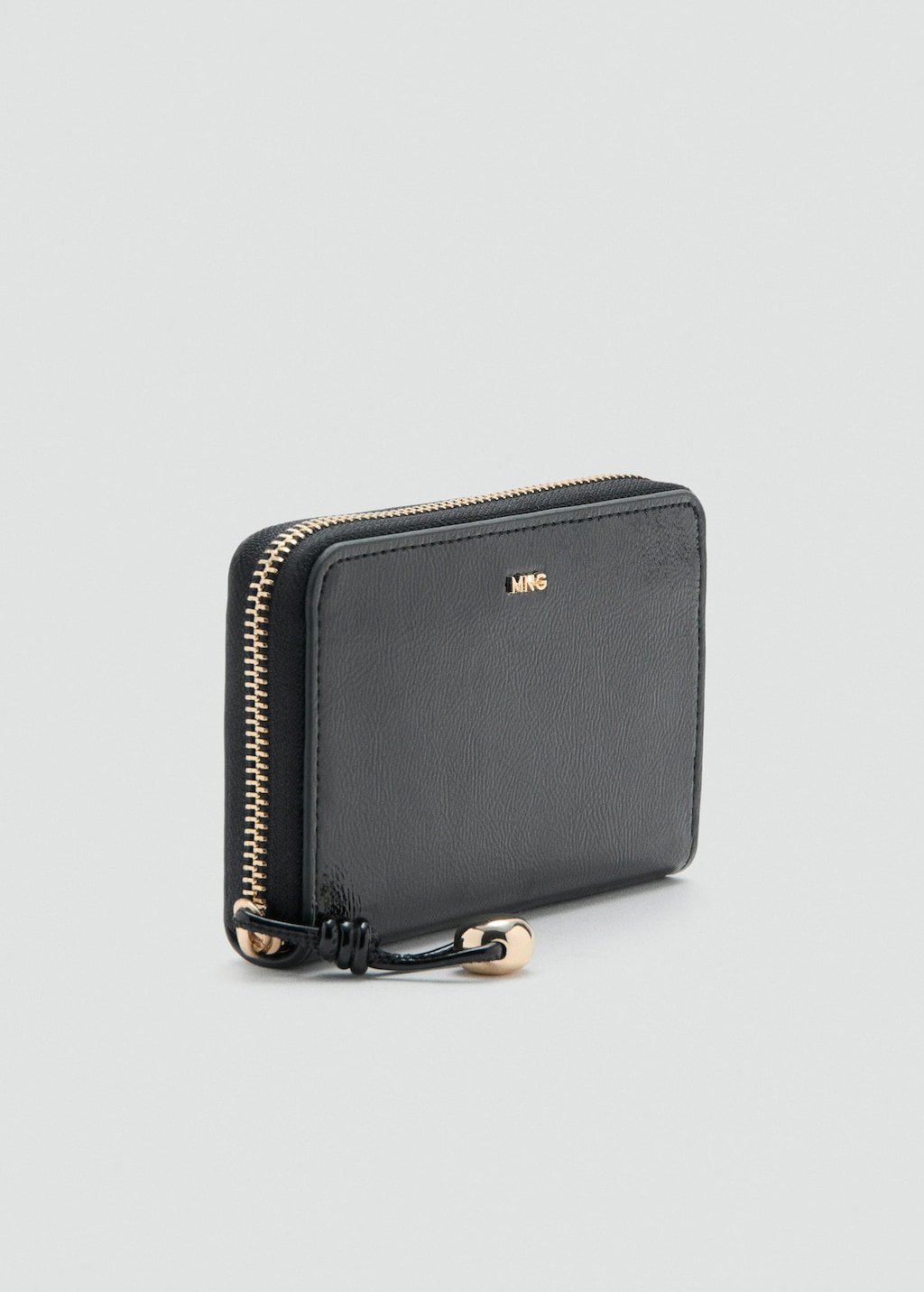 Mango Portefeuille Moyen Avec Mini Perles Noir - Femme - Taille Unique -  In Black