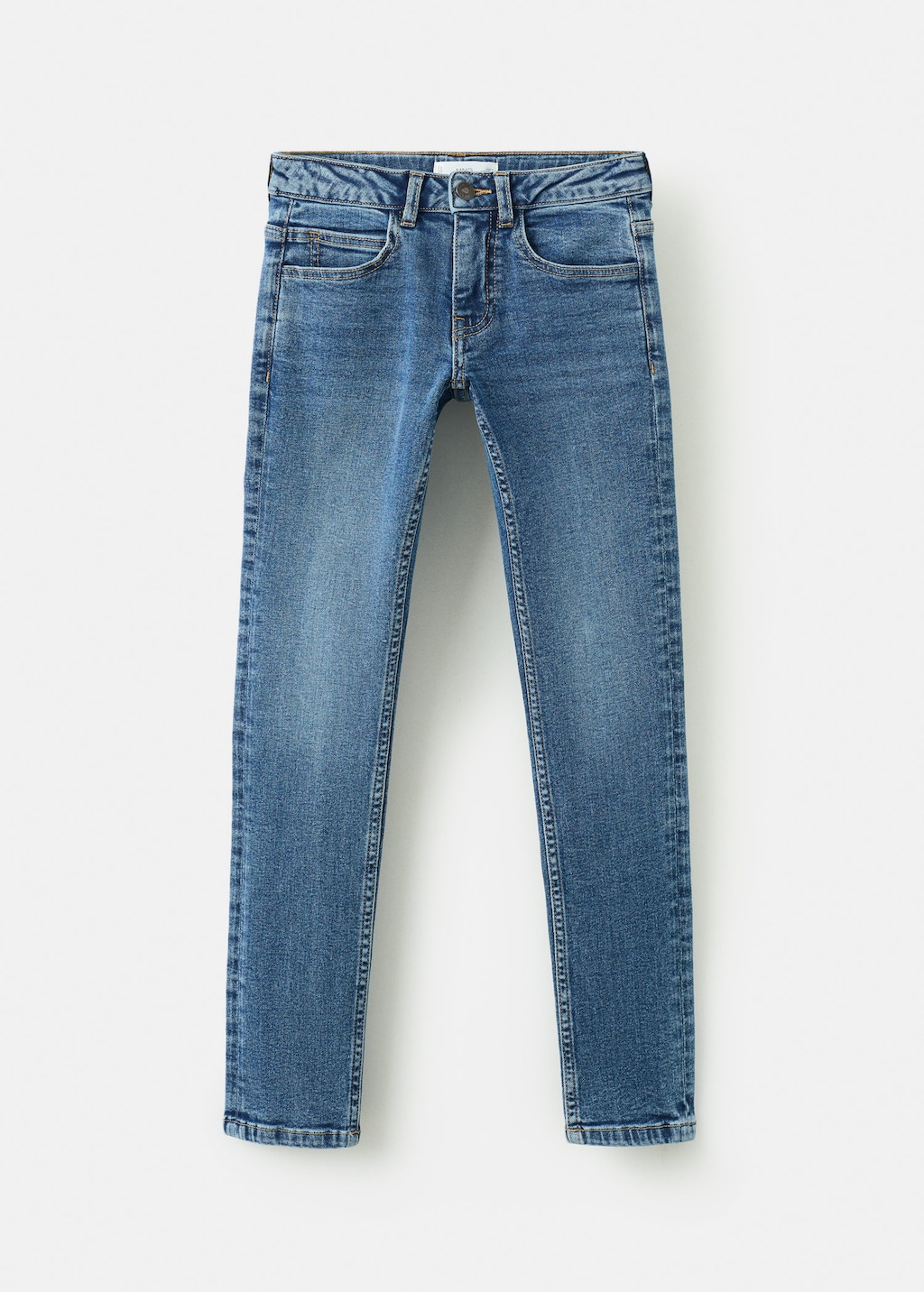 Mango Kids' Skinny Jeans In Blue