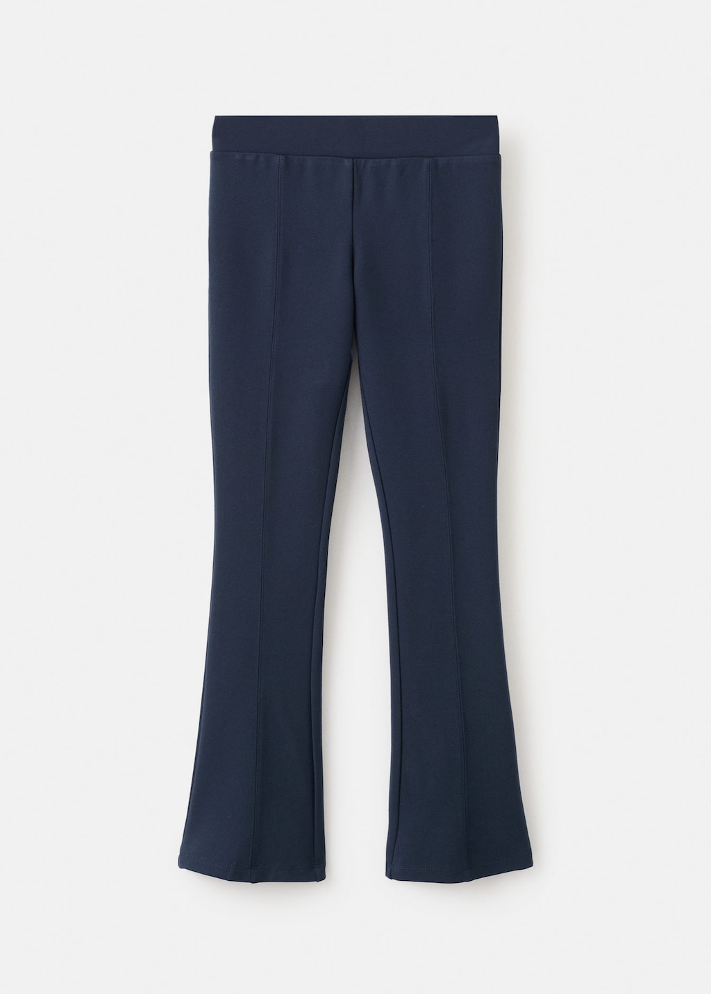 Mango Kids' Flared Leggings In Blue