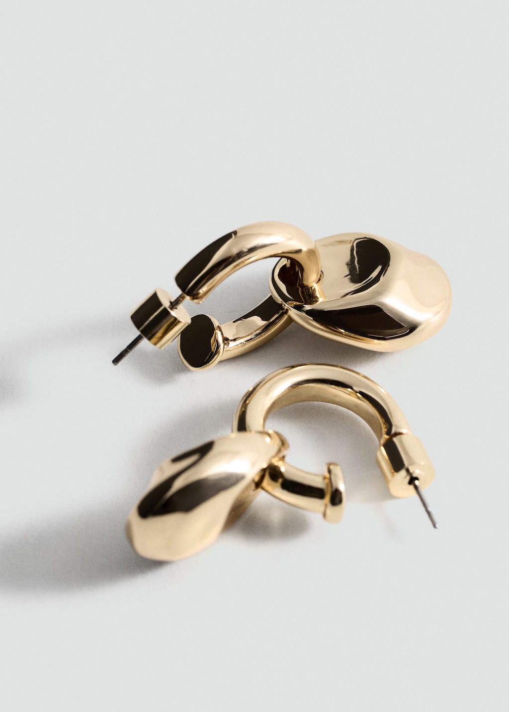 Mango Créoles Combinées Or - Femme - Taille Unique -  In Gold