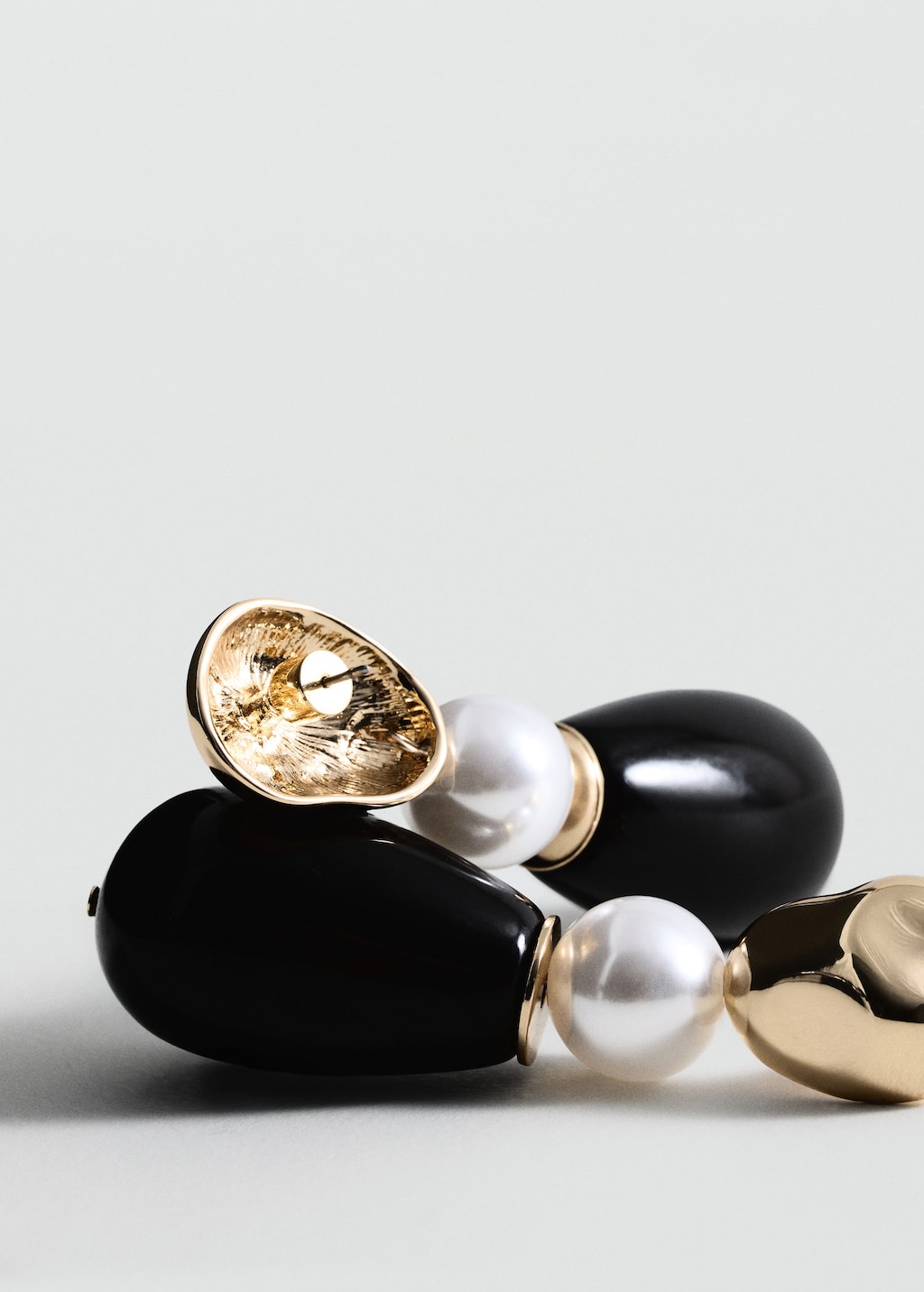 Mango Boucles D'oreilles Pendentifs Combinés Or - Femme - Taille Unique -  In Gold