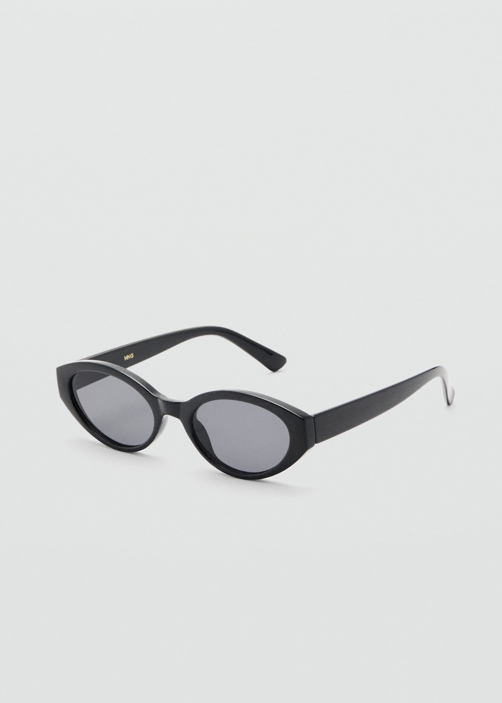Mango Resin Frame Sunglasses Black