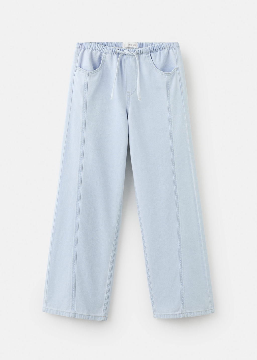 Mango Jean Style Jupe-culotte Détail Couture Bleu Clair - Enfants - 13-14 Ans -  Kids In Blue