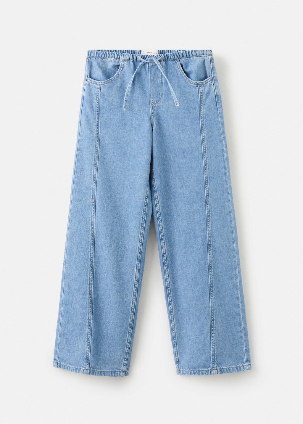 Mango Jean Style Jupe-culotte Détail Couture Bleu Moyen - Enfants - 13-14 Ans -  Kids In Blue