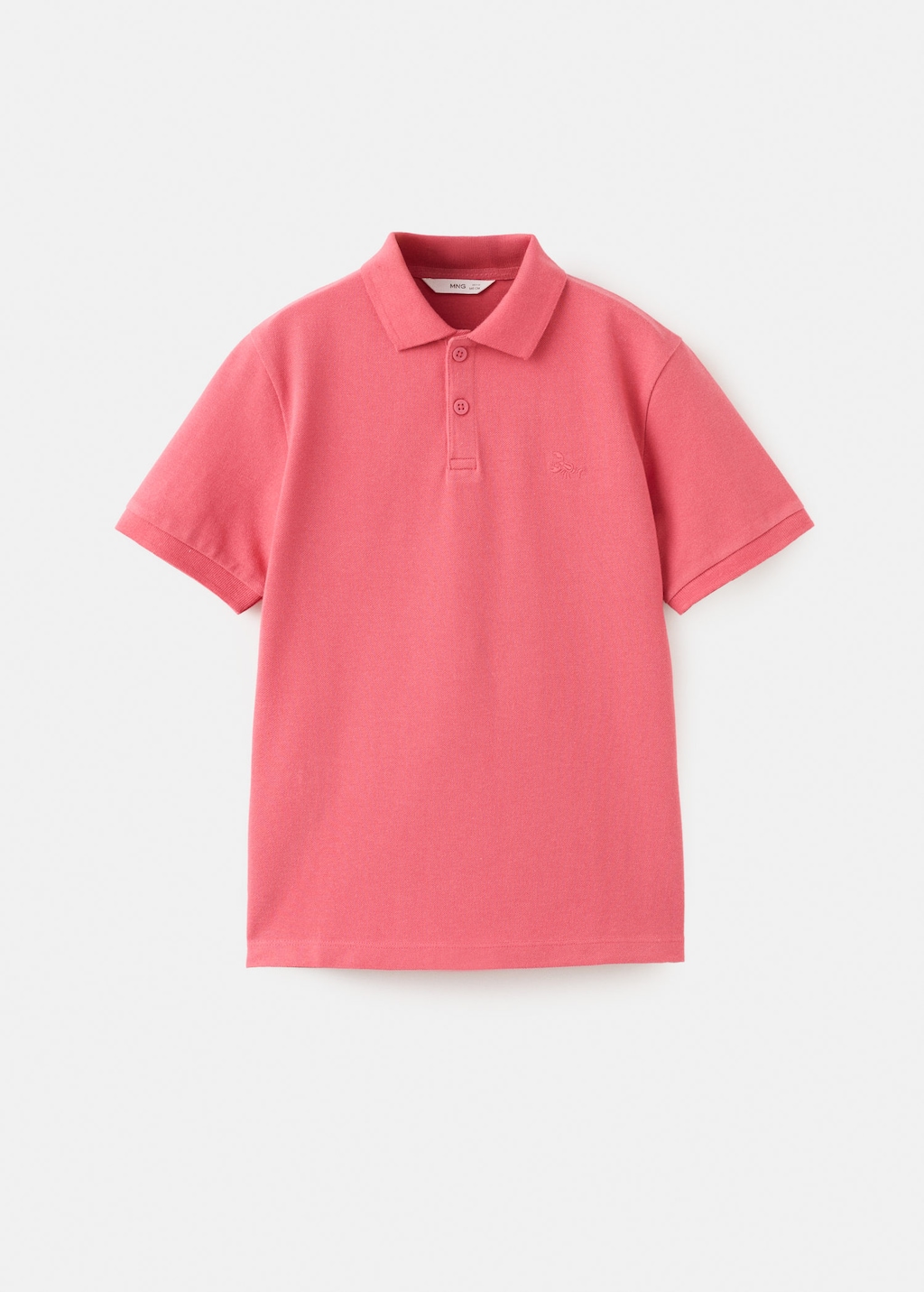 Mango Polo Coton Rouge - Enfants - 13-14 Ans -  Kids In Red