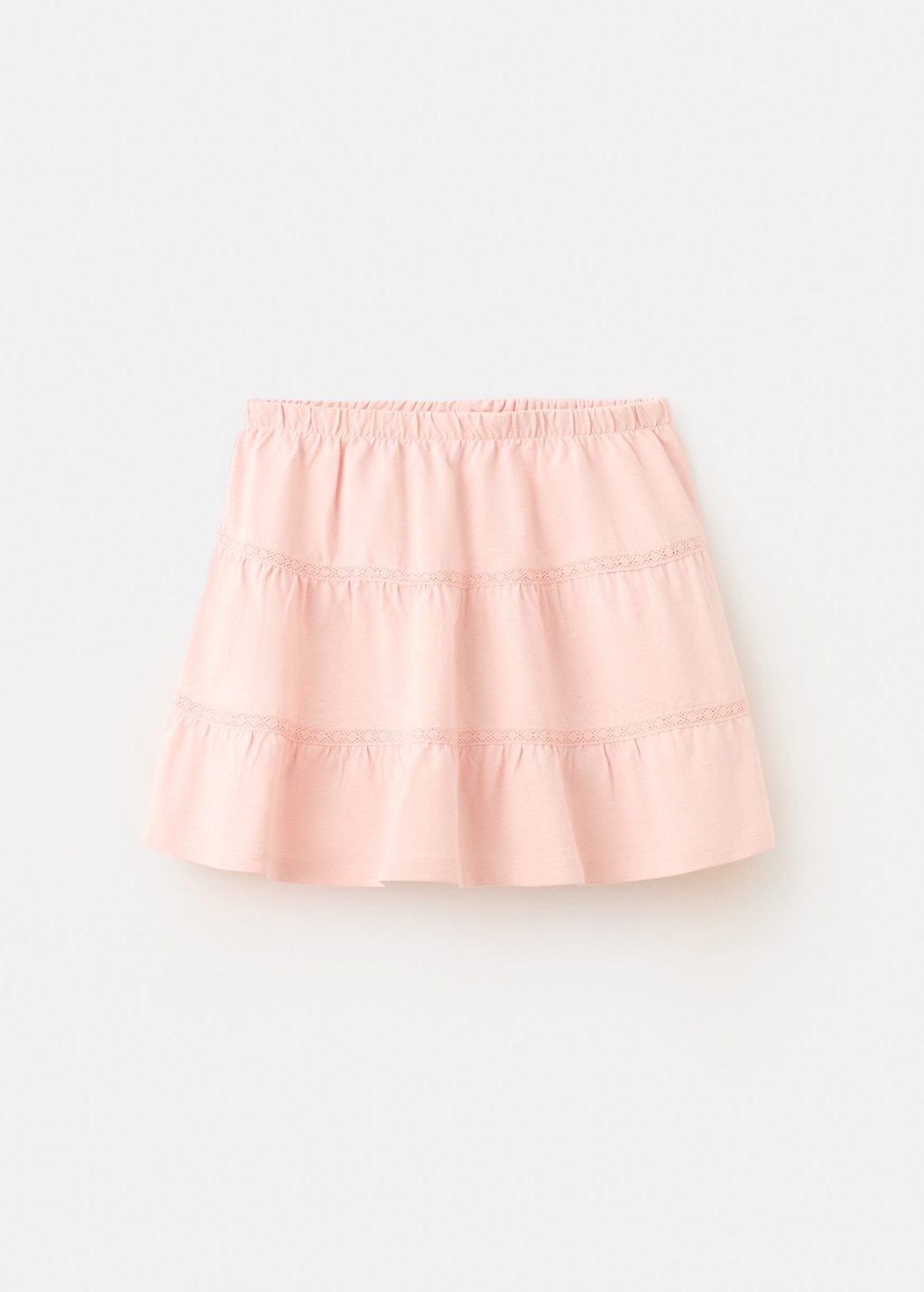 Mango Jupe Courte À Volants Rose - Enfants - 13-14 Ans -  Kids In Pink