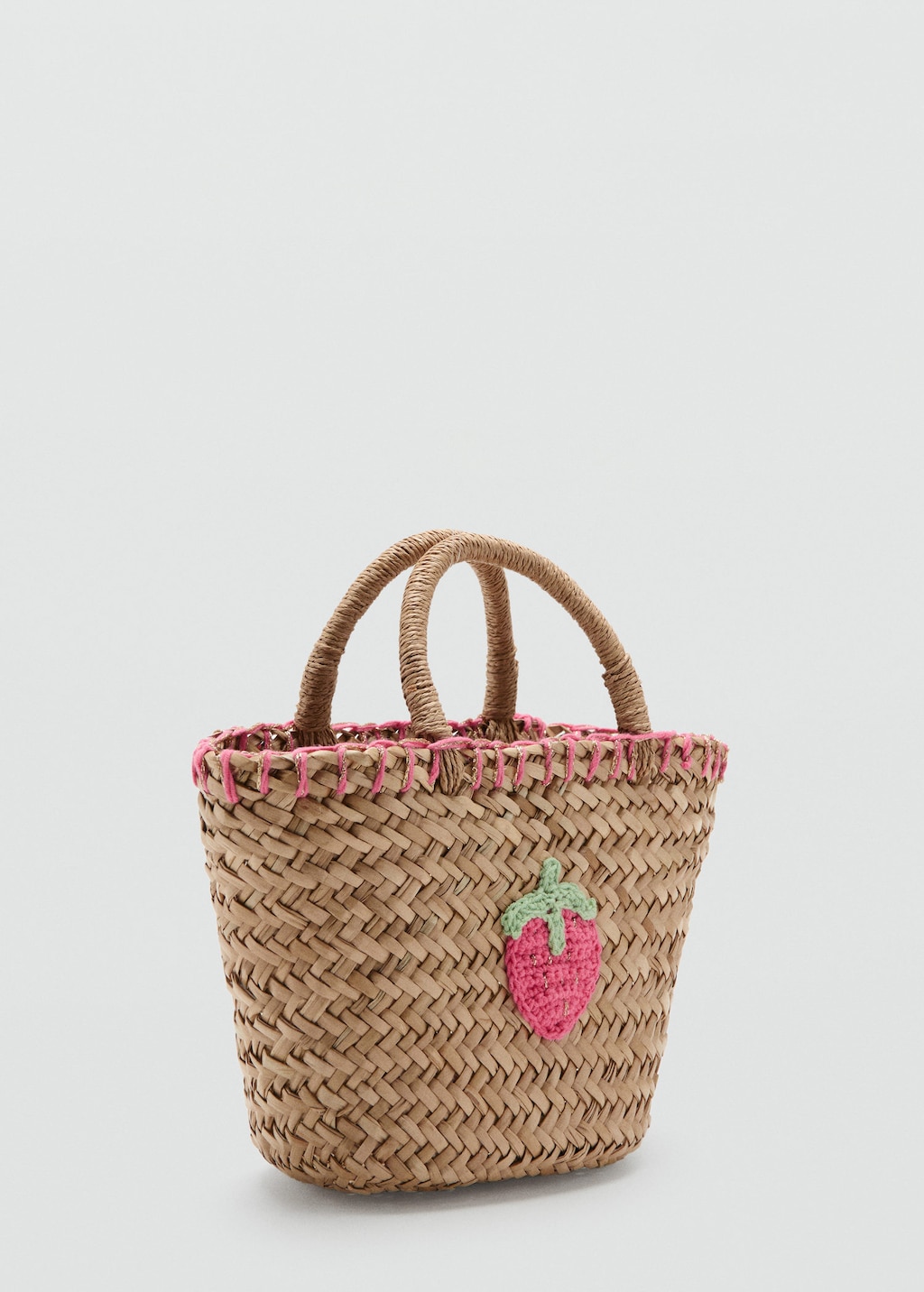 Mango Mini Panier Fraise Sable - Enfants - Taille Unique -  Kids In Brown
