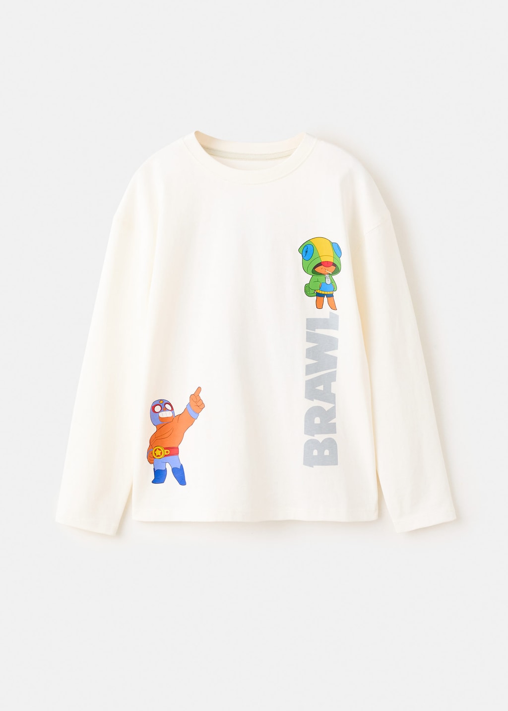 Mango Kids' Brawl Stars T-shirt Off White
