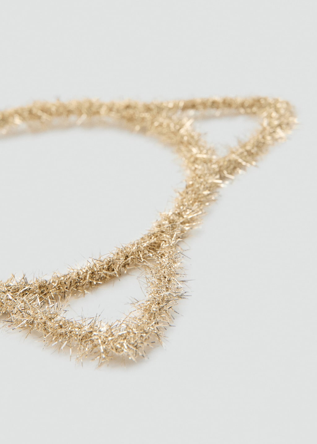 Mango Kids' Kitten Ear Hairband Gold