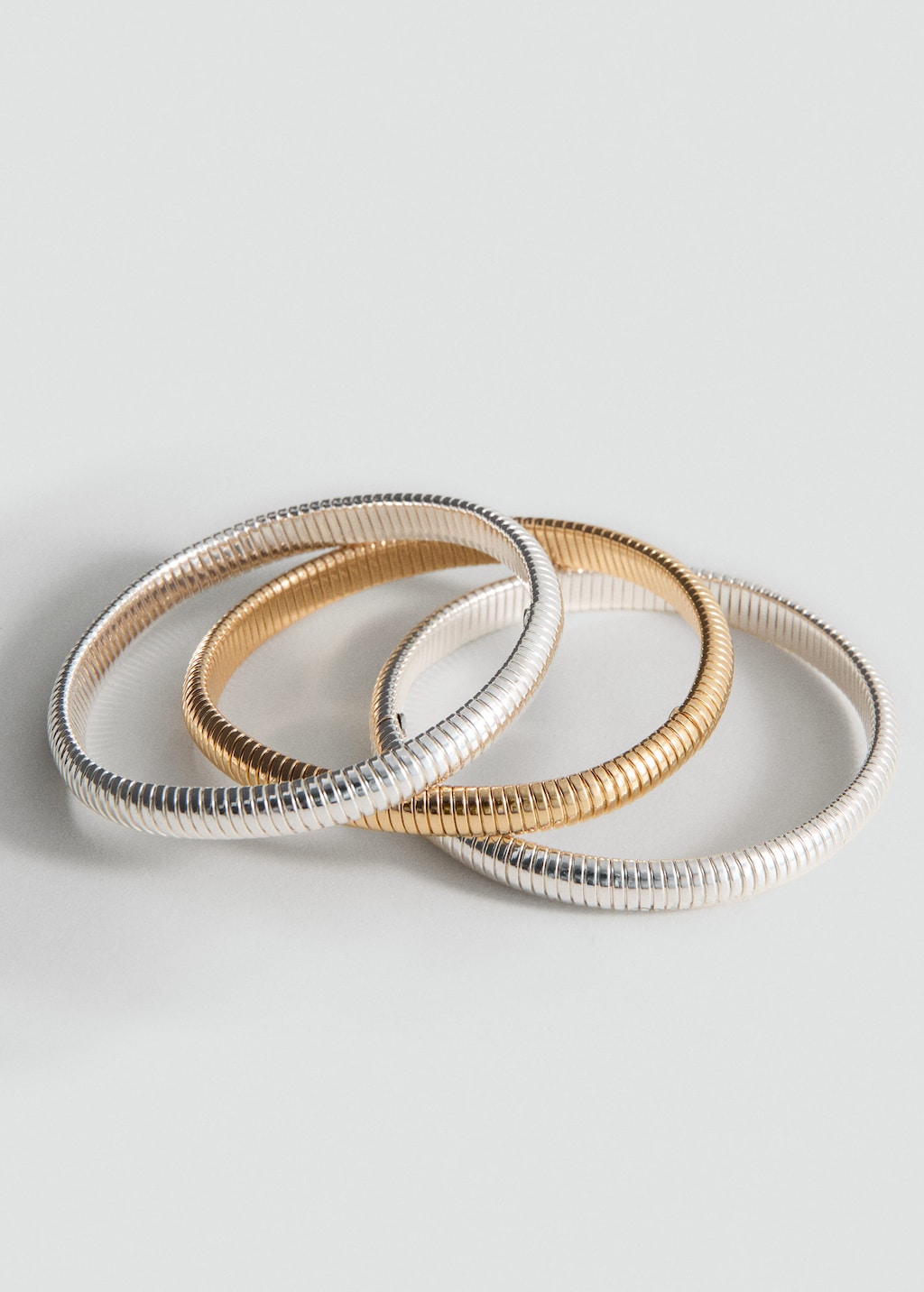 Mango Teen Lot 3 Bracelets Or - Fille - Taille Unique -  In Orange