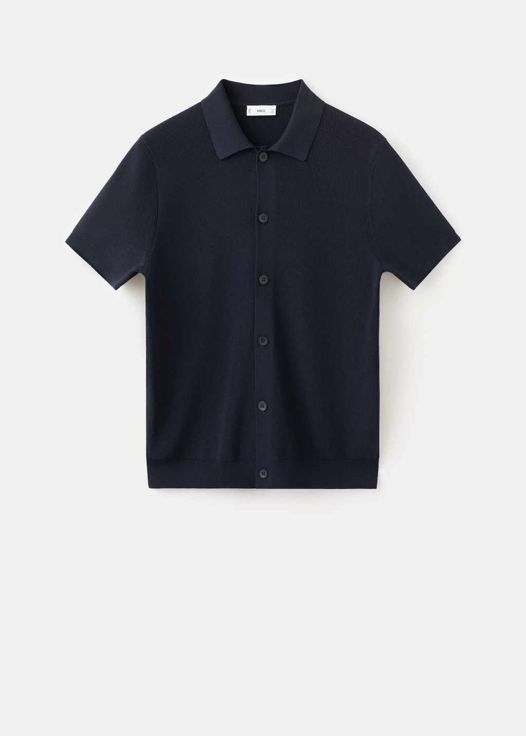 Mango Man Shirt Lino-h Navy In Blue