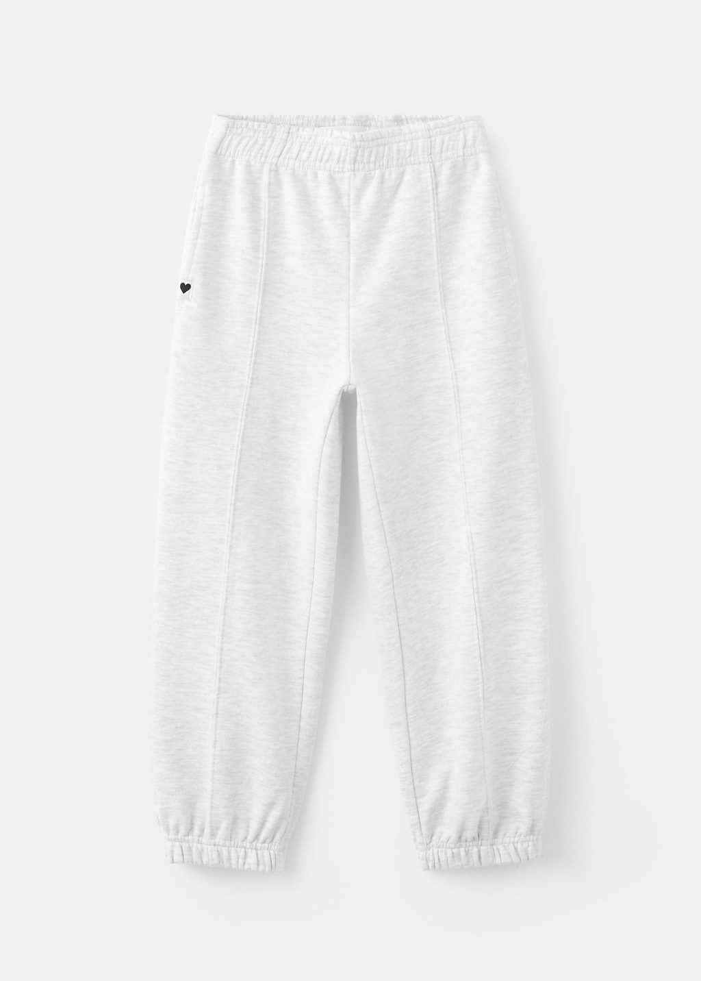 Mango Jogging Coton Taille Élastique Gris Chiné Clair - Enfants - 13-14 Ans -  Kids In White