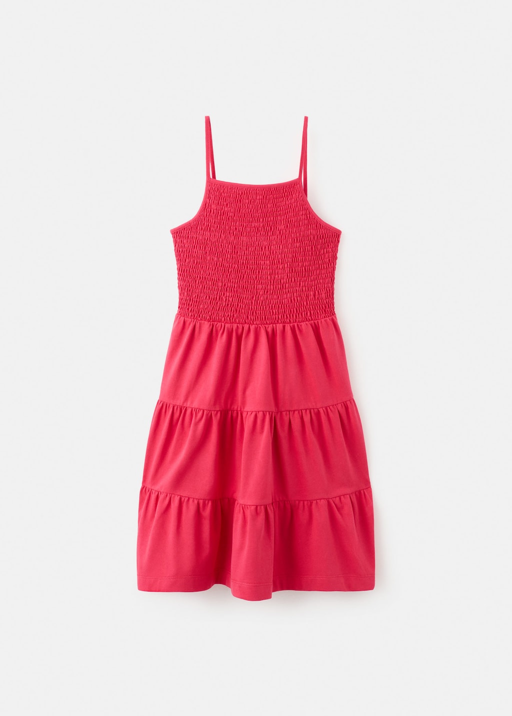 Mango Robe Fluide Volants Rouge - Enfants - 13-14 Ans -  Kids In Pink