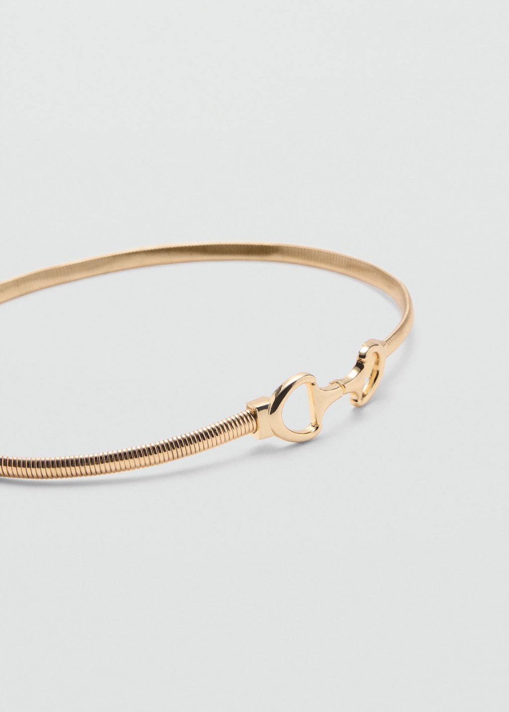 Mango Ceinture Maillons Or - Femme - M -  In Gold