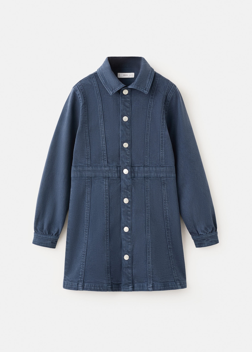Mango Robe Courte En Jean Bleu Marine - Enfants - 11-12 Ans -  Kids In Blue