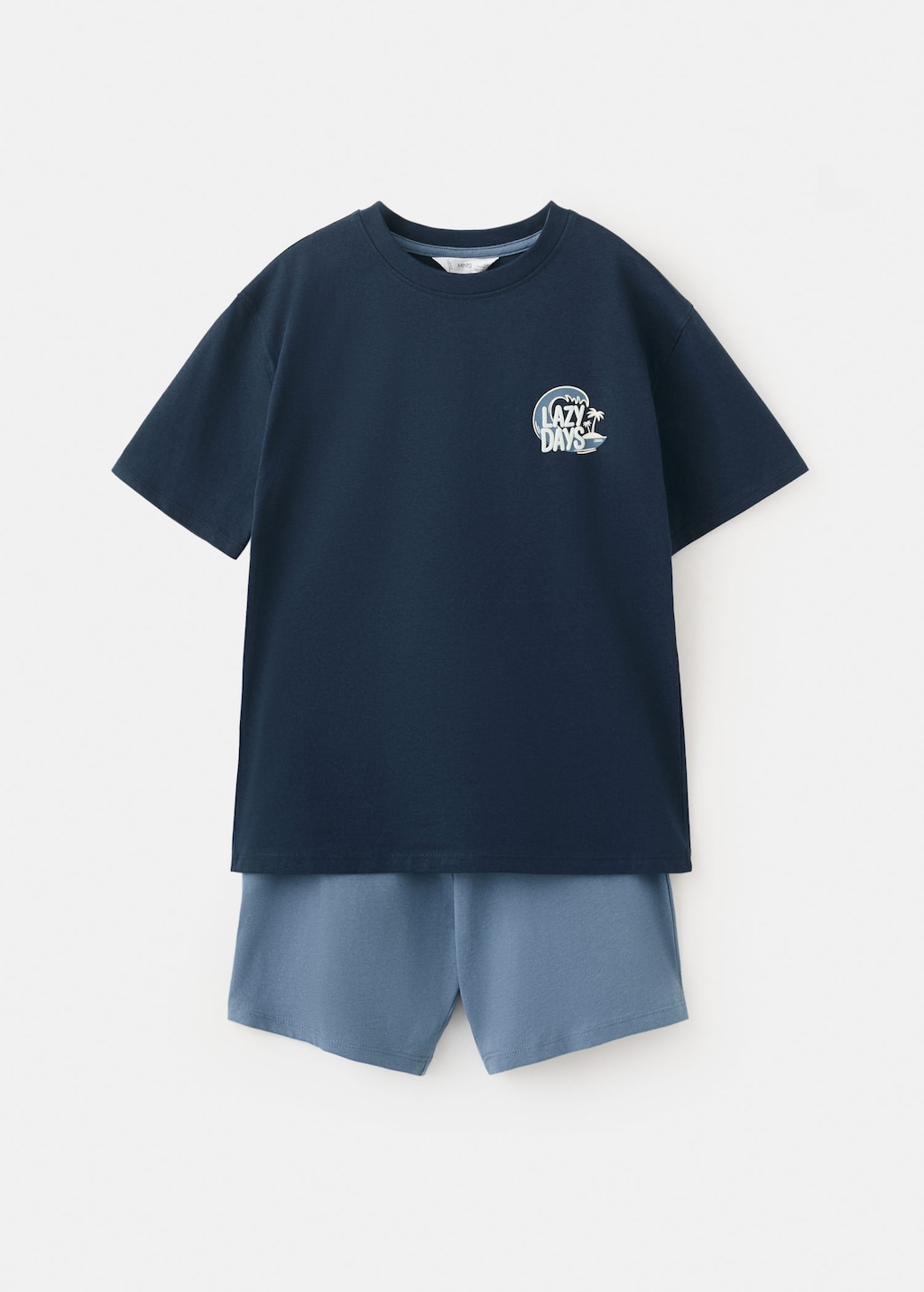 Mango Lot Pyjama Court Combiné Bleu Marine - Enfants - 11-12 Ans -  Kids In Blue