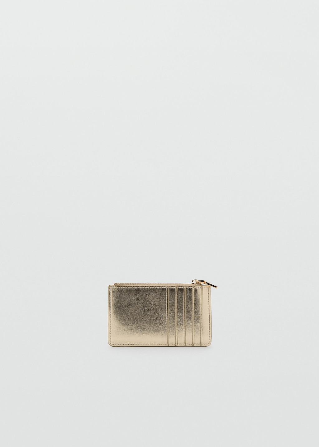 Mango Petit Porte-monnaie Matelassé Or - Femme - Taille Unique -  In Gold