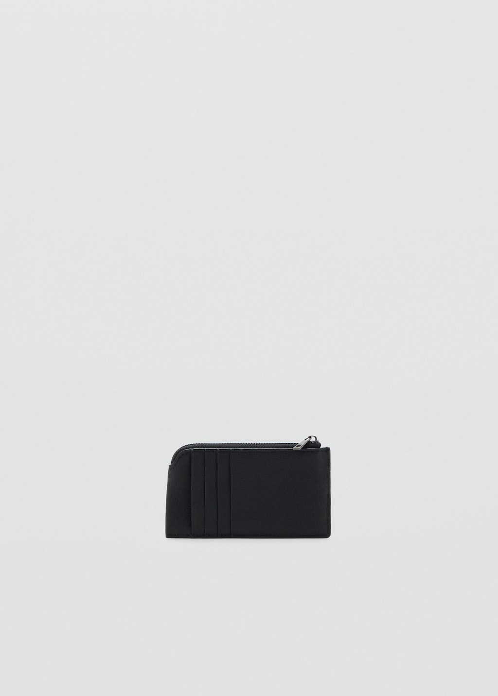 Mango Man Porte-monnaie Zip Noir - Homme - Taille Unique - In Black