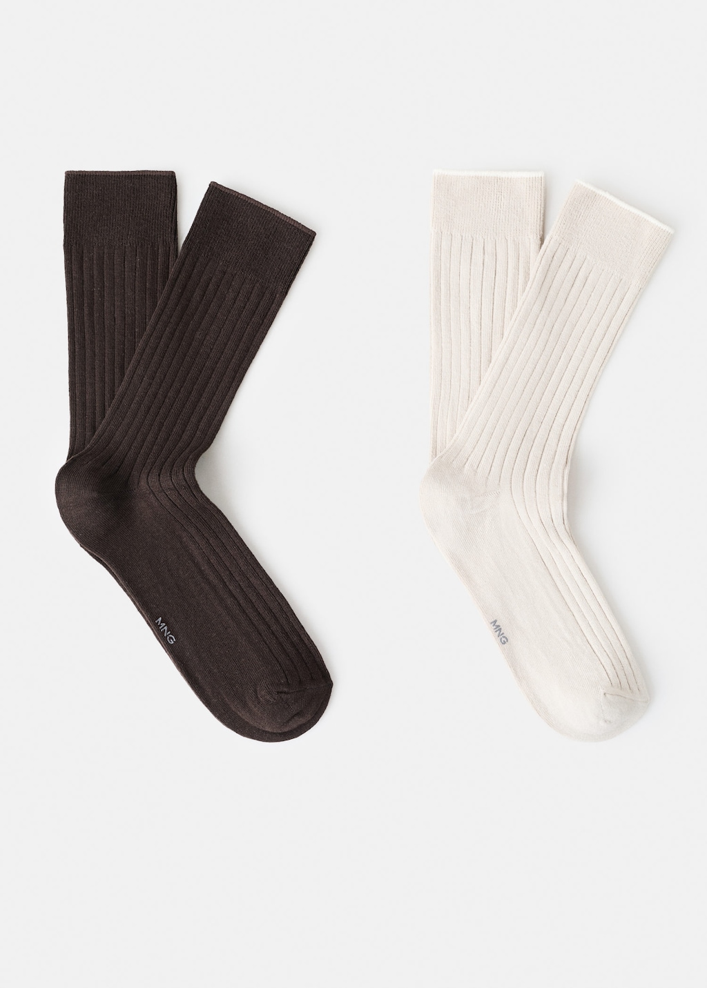 Mango Man Socks Birip Brown