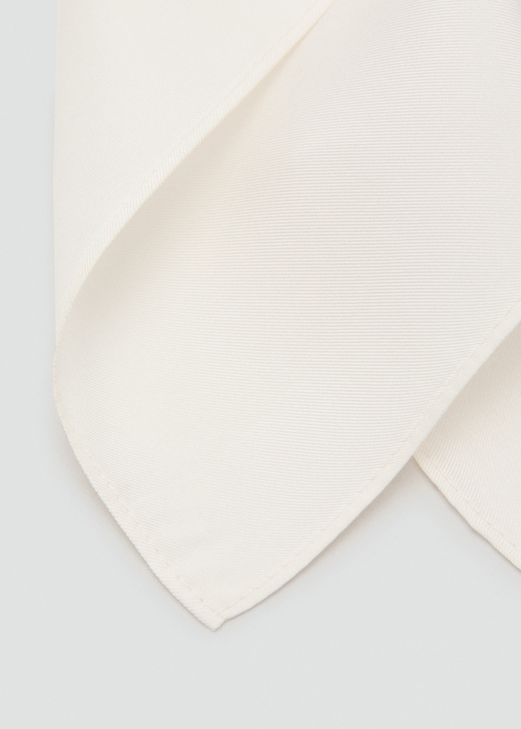 Mango Man Handkerchief Basico White