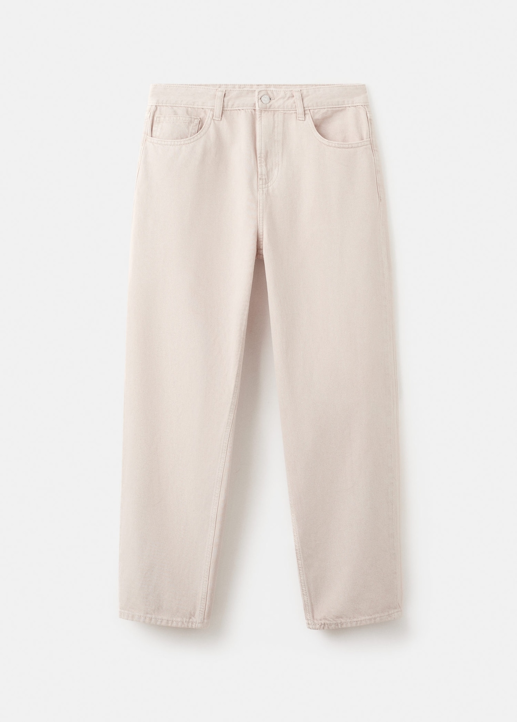 Mango Teen Regular-fit Jeans Light/pastel Grey In Neutral