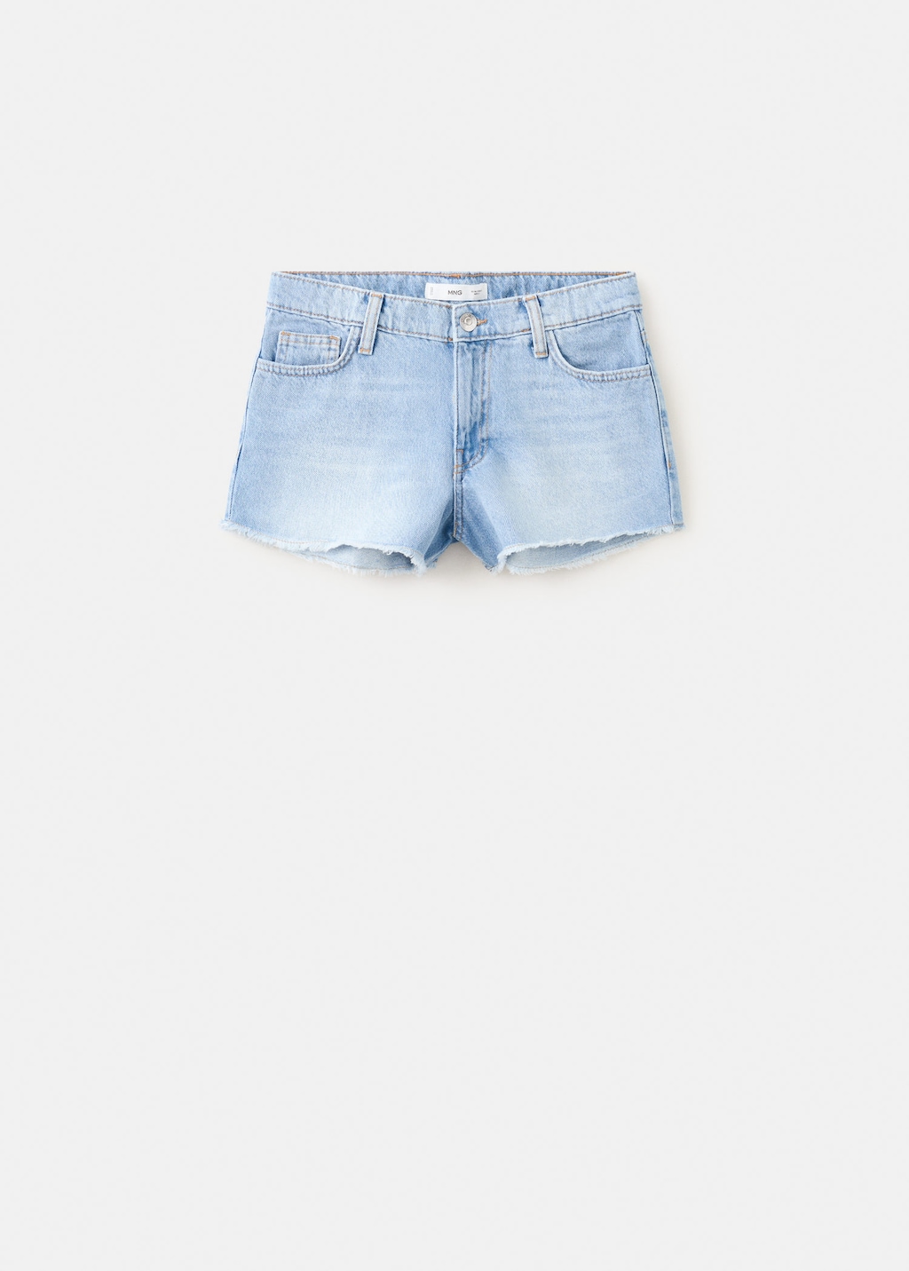 Mango Mini Short En Jean Bleu Moyen - Fille - 42 -  Teen In Blue